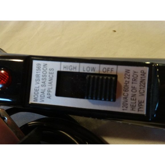 SASOON Maxi 1" Barrel Curling Iron HELEN of TROY VSIR1569 Ceramic 120V Hi/Low‎ - Picture 4 of 6